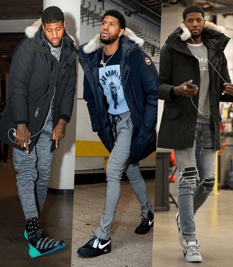 LEAGUE FITS on Instagram: ““literally I’m cold af, I need Canada Goose.” 🗣” Canada Goose Mens Outfit, League Fits, Nfl Fashion, Black Swag, Men With Style, Rapper Art, Gear 4, Canada Goose Mens, Dope Fits