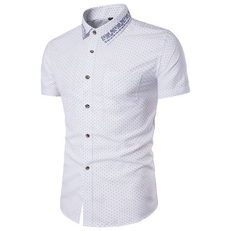 >> Click to Buy << Summer wear the new men's fashion collar printed blue and white big yards short sleeve shirt #Affiliate Formal For Men, Mens Shirts Online, Business Men, Cardigan Outfits, Clothing Manufacturer, Beach Casual, Men Shirt, Men Tops, Online Dress Shopping