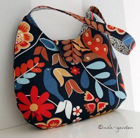 Boho Bag Pattern, Hobo Bag Patterns, Handbag Sewing Patterns, Handmade Fabric Bags, Bags To Sew, Pattern Purse, Diy Bag Designs, Bags Sewing, Diy Bags Patterns