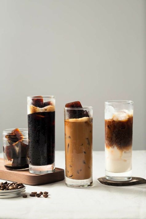 Vietnamese Iced Coffee, Recipes To Make At Home, Coffee Ice Cubes, Coffee Shot, Vietnamese Coffee, Coffee Ice, Food Drink Photography, Coffee Photos, Cafe Menu