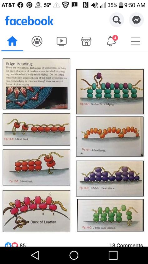 Edging Beaded Earrings, How To Edge Beaded Earrings, Bead Edging Ideas, Beginner Beading Patterns, Seed Bead Jewelry Tutorials Earrings, Seed Bead Thread, Native American Jewelry Diy Tutorials, Beaded Earring Edging, Bead Edging Tutorials