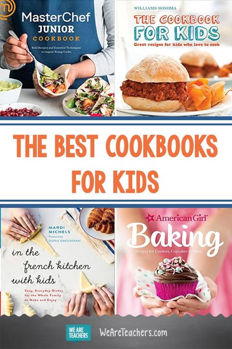 The Best Cookbooks for Kids. There's never been a better time to teach kids how to cook. Our picks for best cookbooks for kids will help you do just that! #cookbooks #cookbooksforkids #activities #activitiesforkids #teaching #teacher #youngchefs #cookingclass #juniorcookbook #learningathome Teacher Recipes, Healthy Kids Meals, Foaming Hand Soap Recipe, Healthy Kid Friendly Recipes, Snacks School, Coffee Pancakes, Hand Soap Recipe, Natural Hand Soap, Food For Dinner