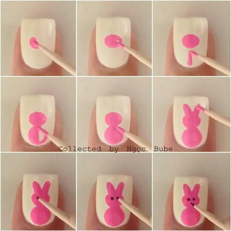 Easter Day Nails, Gel X Square Nails, Toddler Nails, Nail Ideas For Kids, Gel Nails Design Ideas, Holiday Winter Nails, Show Nails, Easter Nails Design, Easter Nails Design Spring