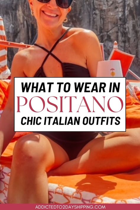 Elevate your wardrobe with our expert tips on European Summer Outfits for a stylish vacation in Positano Italy. Discover chic Summer Vacation Outfits that blend sophistication with comfort. Dive into the essence of Italy Outfits with our fashion guide. Italy Beach Outfit, European Beach Outfit, Beach Vacation Outfits Amazon, Positano Italy Outfits, Vacation Outfit Ideas For Women, Outfits For Summer Vacation, Positano Outfits, Positano Fashion, Amalfi Coast Outfits