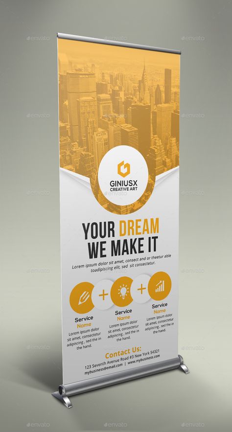 Tradeshow Banner Design Inspiration, Corporate Standee Design, Standies Design Creative, Poster Business Design, It Banner Design, Corporate Roll Up Banner Design, Banners Ideas Design, Roll Up Banner Design Minimalist, Large Banner Design