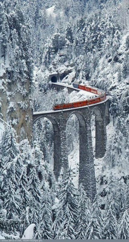 Switzerland Aesthetic, Interlaken, Nothing At All, Train Pictures, Winter Scenery, Train Rides, Winter Travel, Train Travel, Winter Landscape