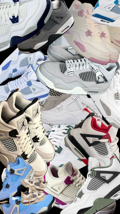 DREAAAM😍😍😍😍#jordan4 #shoes #dream #love #cutee Jordan 4 Shoes Wallpaper, Jordan 4 Background, Jordan 4 Wallpaper, Jordan 4 Shoes, Lovers Wallpaper, Cute Jordans, Shoes Wallpaper, Beautiful Backpacks, Jordan 4s