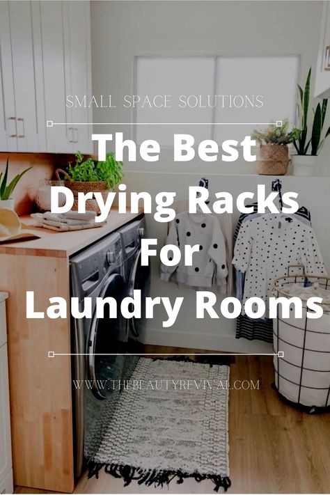 Small Laundry Room Storage Ideas, Laundry Clothes Rack, Small Laundry Room Storage, Laundry Hanging Rack, Hanging Clothes Drying Rack, Wall Drying Rack, Wall Mounted Clothes Drying Rack, Laundry Room Drying Rack, Laundry Remodel