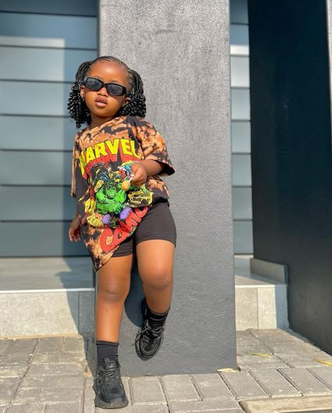 Toddler Girl Outfits Black Kids, Teenager Outfits For School, Kids Outfits Daughters, Black Kids Fashion, Main Character Energy, Kid Outfits, Kid Swag, Toddler Wearing, Fashion Baby Girl Outfits