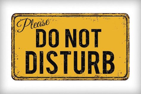 Do Not Disturb Setting - The Surprising Secret To Sanity Do Not Disturb Aesthetic, Dj Zone, Disturbed Quotes, Coquette Poster, Sketch Quotes, Weird Stickers, Don't Disturb, Don't Disturb Sign, Dont Disturb