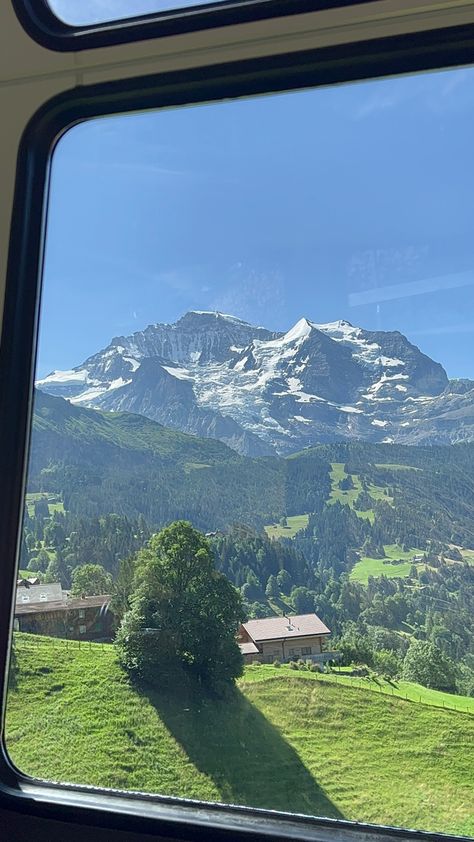 #switzerland #swiss #travel #train #swisstrain #landscape #fyp #nature Switzerland Train, Switzerland Trip, Places I Wanna Visit, Travel Train, Swiss Travel, Switzerland Travel, Dream Places, Innsbruck, My Lifestyle