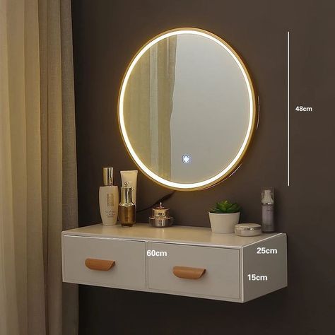 Simple Dressing Table Designs, Dressing Table Ideas Bedroom, Dressing Table Design Bedrooms, Wall Dressing Table, Dressing Table Ideas, Dressing Table Mirror Design, Simple Dressing Table, Modern Dressing Table Designs, Small Dressing Table