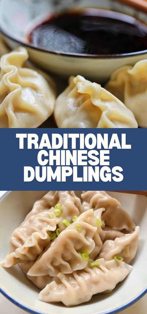 Homemade Dumpling Dough, Homemade Dumplings Dough, Chinese Dumplings Recipe, Dumplings Recipe Chinese, Potstickers Recipe, Pork Dumplings, Dumpling Dough, Pork And Cabbage, Pork Dumpling