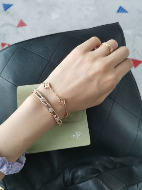 Van Cleef Perlee Bracelet Stack, Vca Stack, Vca Bracelet Stack, Van Cleef Perlee Bracelet, Van Cleef Bracelet Stack, Vancleefarpels Bracelet, Vca Bracelet, Goodluck Charms, Arm Cuff Bracelet