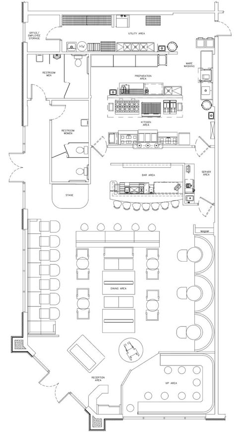 Restaurant Floor Plan Layout, Kitchen Design Restaurant, Restaurant Design Plan, Cafe Floor Plan, Restaurant Floor Plan, Cafe Plan, Cafeteria Design, Restaurant Kitchen Design, Restaurant Layout