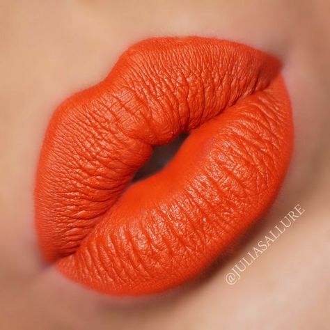 Lips Drawings, Lipstick Guide, Colorful Lips, Anastasia Beverly Hills Liquid Lipstick, Nyx Lipstick Matte, Lip Art Makeup, Orange Lipstick, Beyond Grateful, Orange Makeup