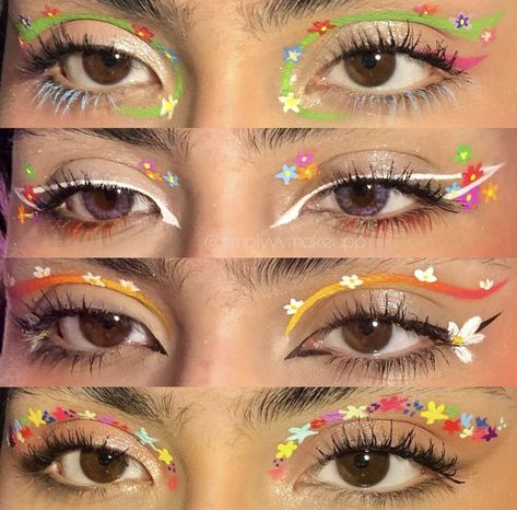 Eyeliner Ideas, Cute Eye Makeup, Graphic Makeup, Eye Makeup Pictures, Ethereal Makeup, Makijaż Smokey Eye, Eye Makeup Designs, Dope Makeup, Colorful Eye Makeup