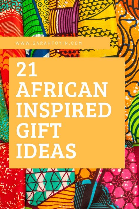 21 Gift Ideas, South African Gifts, Modern African Decor, Ghana Travel, Gift Ideas For Travelers, African Christmas, Print Wrapping Paper, African Gifts, African Babies