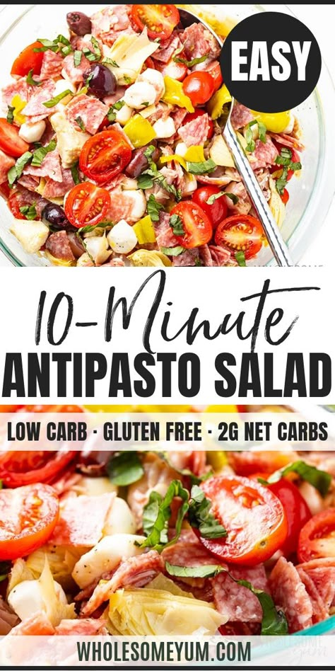 Antipasto Salad Dressing, Keto Antipasto Salad, Keto Antipasto, Salad Antipasto, Italian Antipasto Salad, Easy Antipasto Salad, Antipasto Salad Recipe, Italian Antipasto, Chopped Salad Recipes