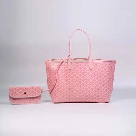 Fashion Designer Shopping Bag One Shoulder Portable Mummy Bag Daily Commuter Tote Bag Two Size Soft Large Capacity Pink Goyard Tote, Pink Goyard, Mummy Bag, Mothers Bag, Green Tote, Dog Teeth, Leather Messenger, Shoulder Tote Bag, Shoulder Tote