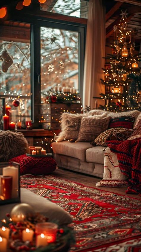 Facebook Christmas Cosy Aesthetic, Cosy Christmas Living Room, Sacred Aesthetic, Cosy Christmas Aesthetic, Widgets Christmas, Christmas Edits, Christmas Ambience, Christmas Cosy, Winter Cosy