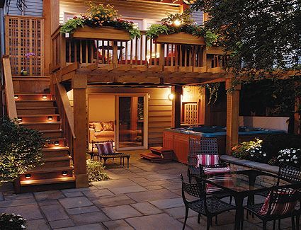 Second Story Deck Ideas, Patio Under Decks, Second Story Deck, Under Deck, Patio Deck Designs, Under Decks, Deck Designs Backyard, Deck Stairs, Deck With Pergola