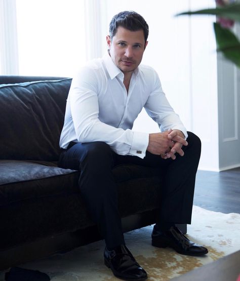 Nick Lachey, Black Socks, Well Dressed Men, Well Dressed, Put On, Veil, Love Story, Mens Outfits, Pure Products