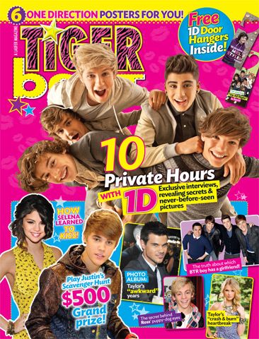 The two minutes, when One Direction was the rage. One Direction Magazine, Tiger Beat Magazine, Selena Gomez Poster, Old Websites, 2000s Magazines, School 90s, Selena Pictures, Print Room Decor, Y2k Posters