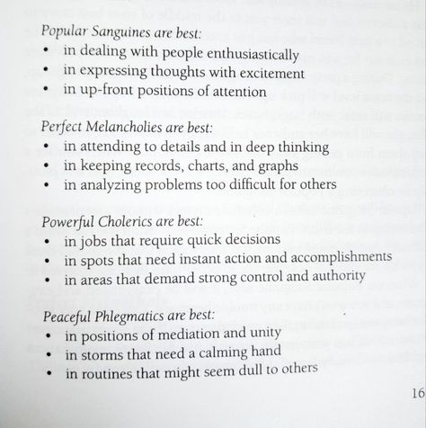 Sanguine Temperament, Choleric Temperament, Melancholic Phlegmatic, Choleric Personality, Melancholic Personality, Melancholic Temperament, Sanguine Personality, Phlegmatic Personality, Meyers Briggs