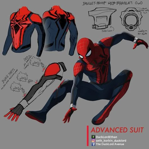 DuckLordEthan on Instagram: "Presenting my version of an Advanced Suit (inspired by Ben Reilly) #spiderman #spidermanfanart #spidermanday Stealth suits next" Spider Man Advanced Suit, Ben Reilly Spiderman, Spiderman Fanart, Cindy Moon, Ben Reilly, All Spiderman, Stealth Suit, Superhero Suits, Spiderman Suits