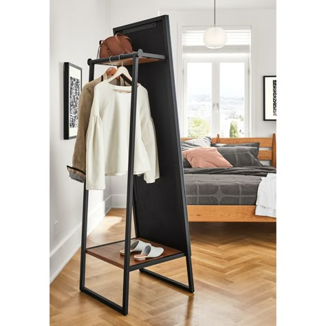 Wardrobe Mirror, Free Standing Wardrobe, Mirror Inspiration, Steel Mirror, Bedroom Mirror, Standing Mirror, Clothes Rack, Room Board, Bath Furniture