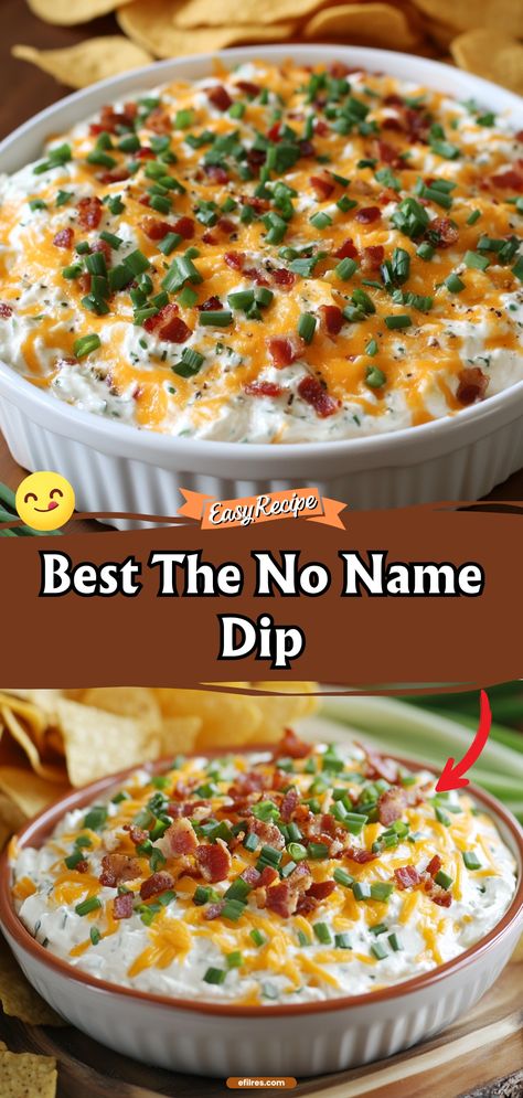 The No Name Dip The Tipsy Housewife Worlds Best Party Dip, No Cook Dips Recipes, Olive Garden Cheese Dip, Ruffle Chip Dip, Worlds Best Party Dip Tipsy Housewife, The Worlds Best Party Dip, Dip With Baguettes, Yummy Chip Dip Recipes, Hissy Fit Dip Recipes