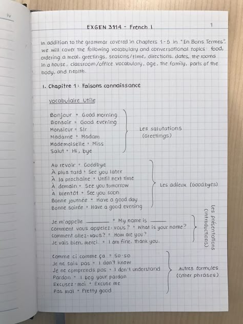 Aesthetic Notes Language Learning, Handwriting Notes Ideas, How To Organize Language Notes, Good Notes Language Learning, Language Learning French Notes Aesthetic Ideas, Aesthetic Notes Language, Minimalist Notes Design, French Vocabulary Notes, Language Journal Aesthetic French