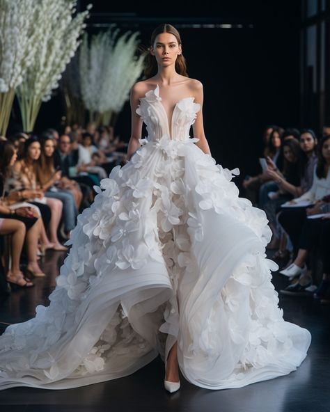 💕For brides to be who reject conformity and cultivate their own unique vision. Explore Christina Rossi's renowned couture designers for… | Instagram Wedding Gowns Online, Wedding Gown Inspiration, Lace Ball Gowns, Wedding Dresses With Flowers, Dream Wedding Ideas Dresses, Couture Designers, Wedding Dress Couture, Couture Wedding, Ball Gown Dresses