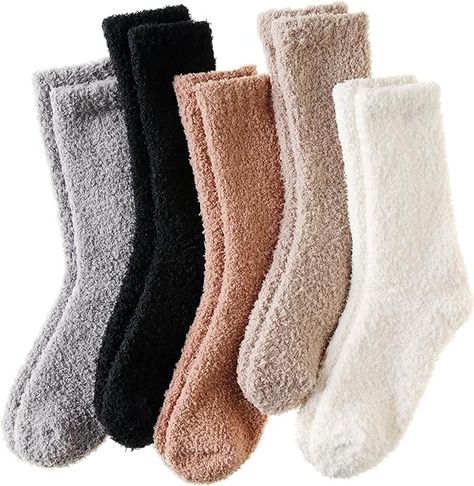 Cabin Socks, Fluffy Socks, Soft Coral, Fuzzy Socks, Socks For Women, Slipper Socks, Socks, Elastic