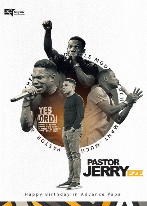 Happy Birthday Pastor, Church Media Design, Graphic Design Tutorials Learning, Desain Editorial, Photoshop Design Ideas, Creative Flyer Design, Church Poster Design, Graphic Design Flyer, Flyer Design Inspiration