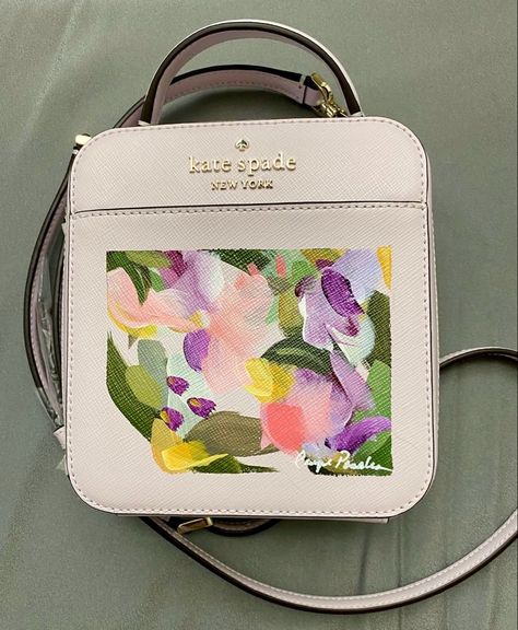 Paint Bags, Painted Leather Purse, Hand Painted Leather Bag, Painted Purses, Leather Painting, Hand Painted Bags, Painted Leather Bag, Hand Painted Purses, Painted Handbag