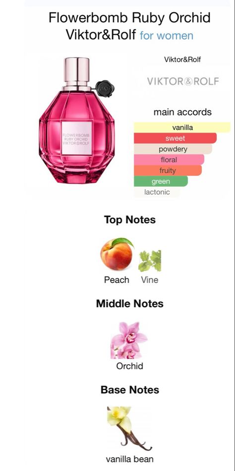 Viktor And Rolf Flowerbomb Ruby Orchid, Ruby Orchid Perfume, Flower Bombe Parfum, Fruity Floral Perfume For Women, Flowerbomb Viktor And Rolf, Viktor And Rolf Flowerbomb, Flowerbomb Ruby Orchid, Orchid Perfume, Flowerbomb Perfume