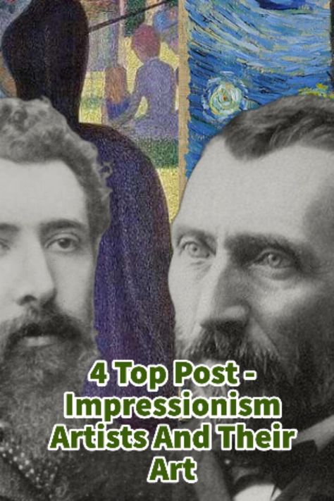 Impressionists focused on capturing the fleeting effects of light and atmosphere; post-impressionists sought to delve deeper into personal expression, exploring new techniques, colors, and subject matter. We explore the lives and significant works of four top Post Impressionism artists: Paul Gauguin, Georges Seurat, Vincent van Gogh, and Paul Cézanne. #ArtThatMakesYouSmile #artlover #artist #AnitaLouiseArt #greatartists #paintings #impressionism #impressionismpainting #impressionismartists Impressionism Artists, Anita Louise, Famous Impressionist Paintings, Paintings Impressionism, Post Impressionism Art, Landscape Photography Art, Inspiring Artists, Social Media Art, Pig Art