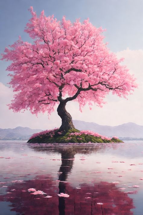 Buying intricate Sakura cherry blossoms canvas prints can offer a range of benefits for art lovers and homeowners looking to enhance their living spaces. Nature Cherry Blossom, Cherry Blossom Digital Art, Cherry Blossom Artwork, Japanese Blossom Tree, Sakura Tree Art, Japanese Cherry Blossom Art, Cherry Tree Painting, Trees Art Drawing, Cherry Blossom Tree Painting