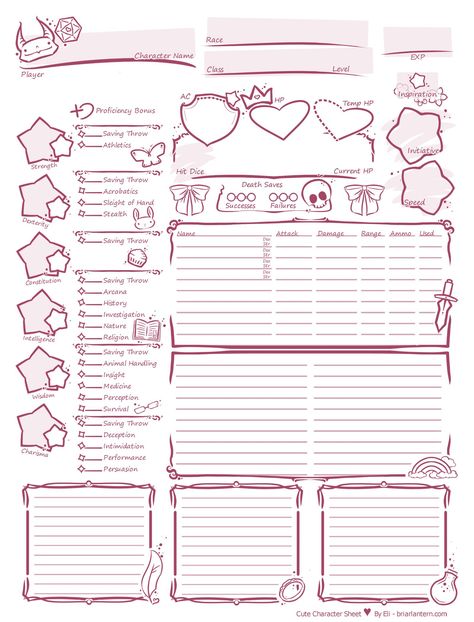 Eli Storm on Twitter: "I made a cute character sheet for 5e #dnd5e #dungeonsanddragons https://t.co/iN9DlHnE71" / Twitter Dnd Character Sheet, Character Sheet Template, Stylized Character, Character Reference Sheet, Character Template, Dungeons And Dragons Characters, D&d Dungeons And Dragons, Dungeons And Dragons Homebrew, Drawing Templates