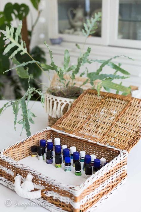 Essential oils cleaning