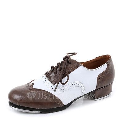 [US$ 48.00] Unisex Real Leather Tap Dance Shoes Tap Dance Shoes, Mary Poppins And Bert, Heel Tap, Special Event Dresses, Singing In The Rain, Costume Shoes, Tap Dance, Shoes Brown, Conversion Chart