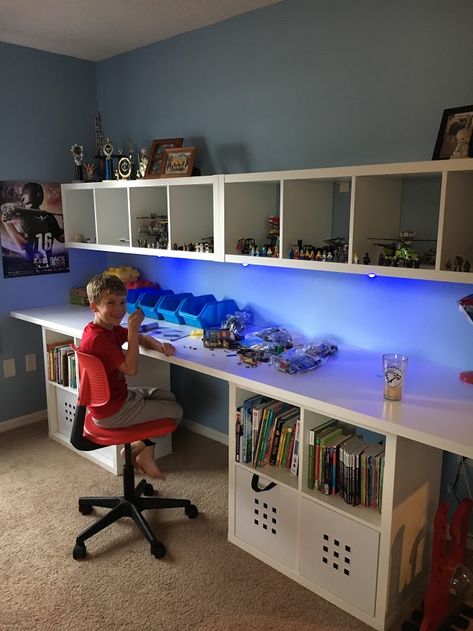 Lego Room Ideas, Lego Bedroom, Boys Bedroom Makeover, Big Boy Bedrooms, Kids Basement, Boy Bedroom Design, Boy’s Room, Lego Room, Boys Bedroom Decor