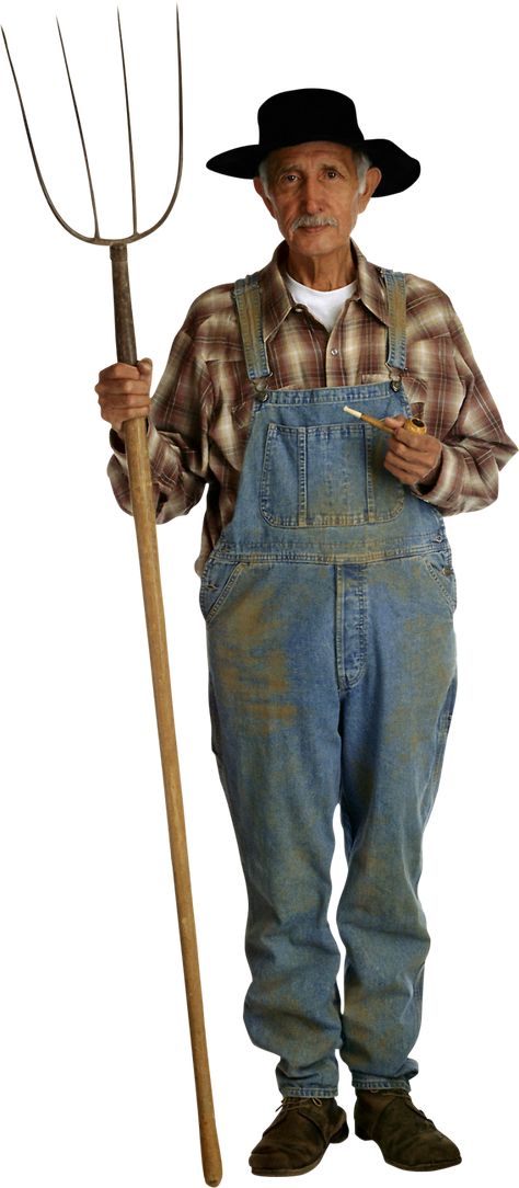 Farm Cartoon, Farmer Outfit, People Cutout, Farmer Boy, People Png, House Cartoon, Illustration Styles, Painter And Decorator, People Poses