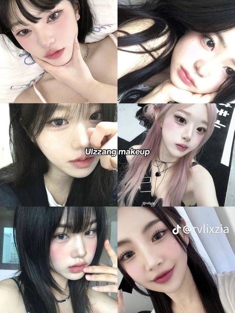 High Visual Weight Makeup, Kpop Skincare, Makeup Types, Types Of Makeup Looks, Mode Ulzzang, Subtle Makeup, Beauty Makeup Tutorial, Ulzzang Makeup, Makeup Artist Tips