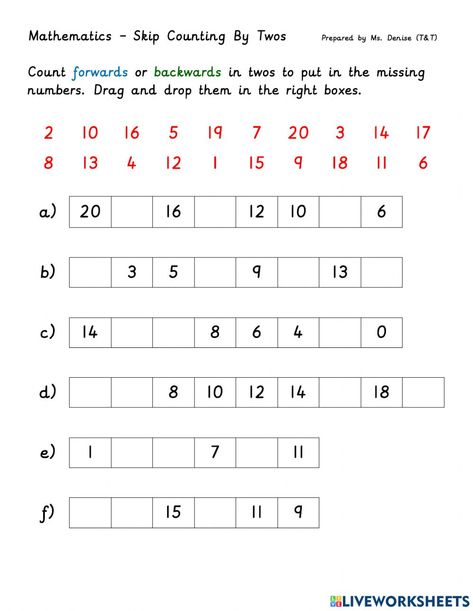 Dna Worksheet, Alphabet Chart Printable, Skip Counting Worksheets, Number Recognition Activities, Active And Passive Voice, Counting To 20, Addition Practice, Time To The Hour, Math Interactive