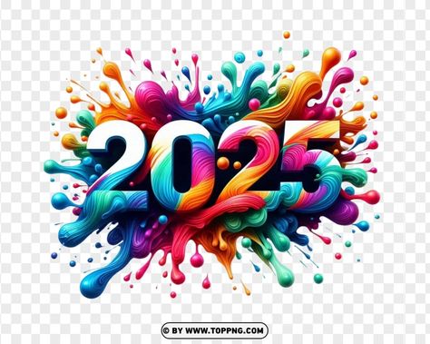 2025 Text Design, New Years 2025, 2025 Is My Year, 2025 New Year Design, 2025 New Year, Product Display Stands, 2025 Text, New Years Design, Tiktok Background