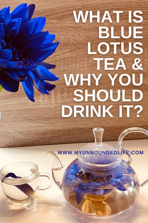 Discover the wonders of Blue Lotus Tea and why it's a must-try. Indulge in its soothing aroma and savor the calming effects it brings. Don't miss out on the opportunity to experience the benefits of this drink. #bluelotus #blue #bluelotustea #tea Blue Lotus Tea, Dream Herbs, Lotus Tea, Altered State Of Consciousness, Blue Lotus Flower, Healthier Meals, Blue Lily, Herb Tea, Tea Benefits