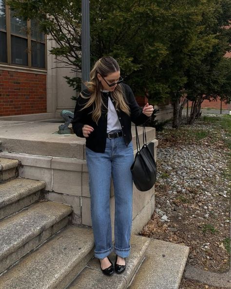 Ballet Flats Outfit, Winter Ootd, Flats Outfit, Casual Day Outfits, Cardigan Outfits, Outfit Inspo Fall, Classic Outfits, Business Casual Outfits, Casual Style Outfits